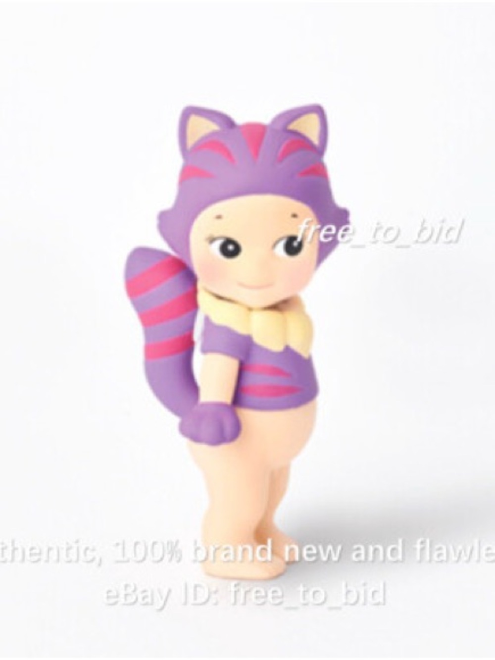 Purple Cat Costume Vinyl Figurine